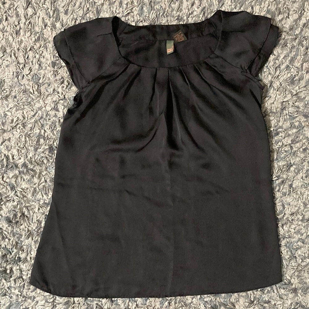 Classic Black Blouse